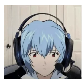Sticker from Ayanami Rei