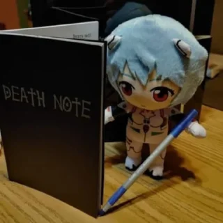 💀 emoji Ayanami Rei Telegram sticker 18 of 20