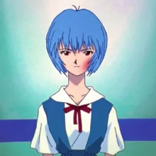 🫴 emoji ayanami rei Telegram sticker 17 of 31