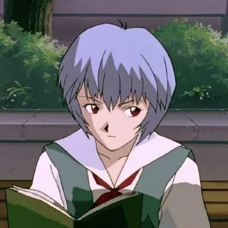 🫴 emoji ayanami rei Telegram sticker 16 of 31