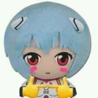 ☺️ emoji i love ayanami rei Telegram sticker 13 of 50