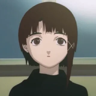 Sticker from Lain Iwakura @BanticMadokaMagi
