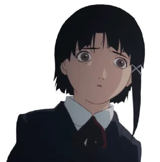 ❤️ emoji Lain Iwakura @anime_stickerr Telegram sticker 14 of 21