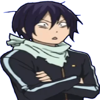 🤨 emoji Yato [夜ト] Telegram sticker 22 of 27