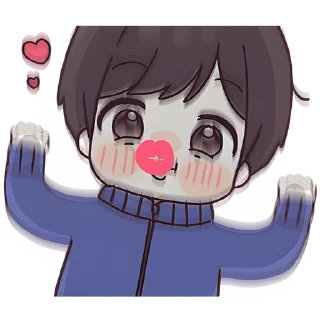 😘 emoji Джерси-кун B @Nyasticks Telegram sticker 10 of 25