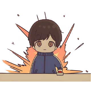 Sticker from Джерси-кун B @Nyasticks