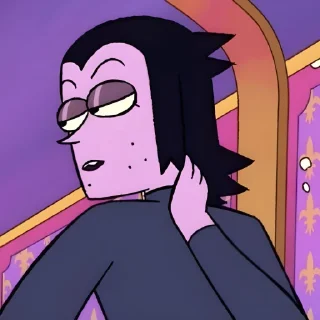 🫐 emoji Professor Venomous @Serebrealstik @Darkhote Telegram sticker 8 of 75