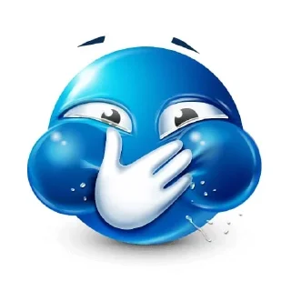 🌟 emoji Blue emojies Telegram sticker 5 of 46