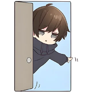 👋 emoji Менхера-кун Telegram sticker 1 of 40