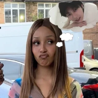 Sticker from jungkook worship
