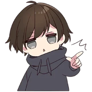 Sticker from Менхера-кун 6 @nyasticks