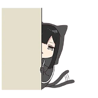 🤨 emoji Юрудура-тян ч.5 @nyasticks Telegram sticker 20 of 41