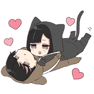 😍 emoji Юрудура-тян ч.5 @nyasticks Telegram sticker 21 of 41