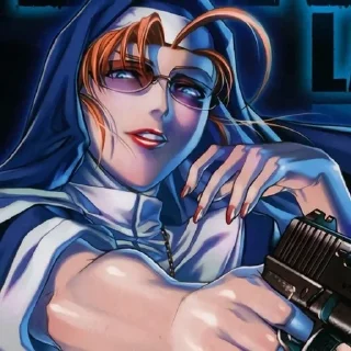 ✨ emoji Eda black lagoon | nun Telegram sticker 18 of 52