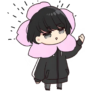 😁 emoji Юрудура-кун 3 @Nyasticks Telegram sticker 12 of 41