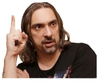 👆 emoji Михаил Горшенёв Telegram sticker 15 of 46