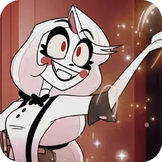 🐱 emoji БОЛЬШЕ ⇨ @CLOOBHUB ЧАРЛИ МОРНИНГСТАР ОТЕЛЬ ХАЗБИН Telegram sticker 9 of 39