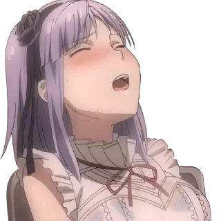 🥵 emoji shy anime pack Telegram sticker 15 of 37