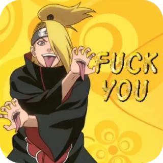👍 emoji FUCK YOU!! Telegram sticker 14 of 30