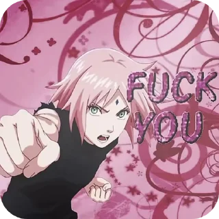 Sticker from FUCK YOU!!