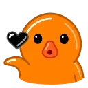 Sticker from Orange Duck :: @Stickers_Chaos