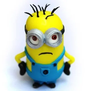😡 emoji minion Telegram sticker 17 of 20