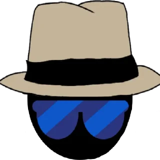 😎 emoji Carl Pin Telegram sticker 7 of 9