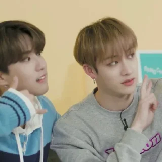🍮 emoji bang chan&han |@skzstickersss Telegram sticker 3 of 9