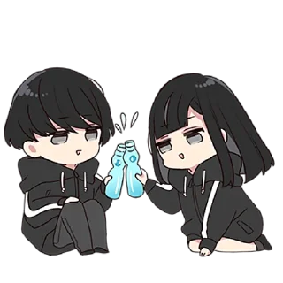☕ emoji Юрудура-тян ч.4 @nyasticks Telegram sticker 5 of 41