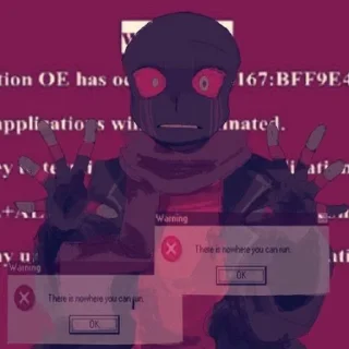 Sticker from ×Error Sans°•->]