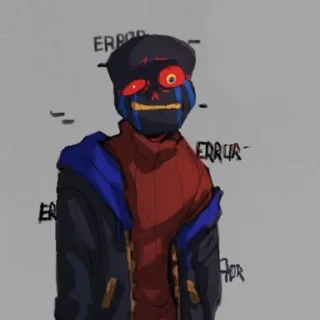 😑 emoji ×Error Sans°•->] Telegram sticker 24 of 119
