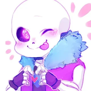 💟 emoji Last Sans💜 Telegram sticker 5 of 23