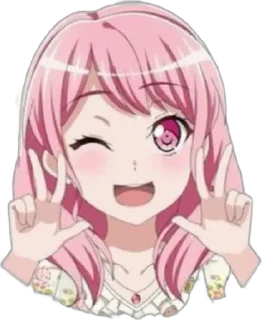 Sticker from Bang dream girls @snoxzv12 ﾟ•°