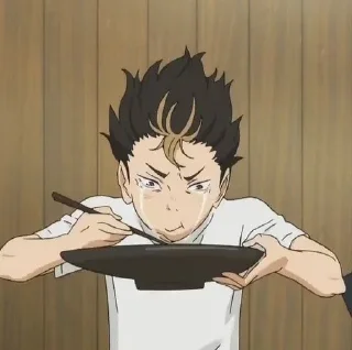 😭 emoji Nishinoya Telegram sticker 20 of 23