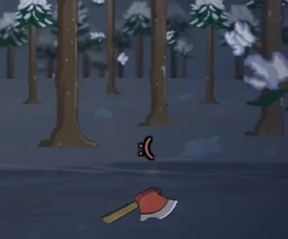 🪓 emoji Кун Лодка и его Тян Telegram sticker 12 of 117