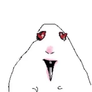 ❤ emoji Хомяк Telegram sticker 11 of 53