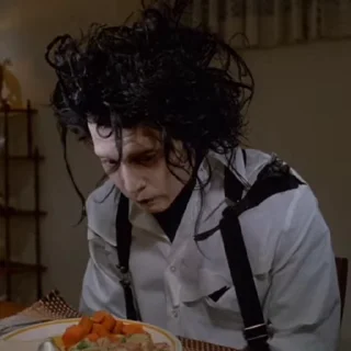 🌟 emoji edward scissorhands✂️ Telegram sticker 16 of 41
