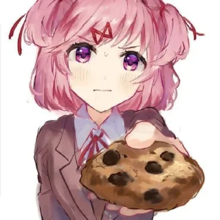 👄 emoji нацуки | тгк @DokiDokiRusFd Telegram sticker 5 of 63