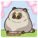 😋 emoji Тануки Тю @Nyasticks Telegram sticker 2 of 48
