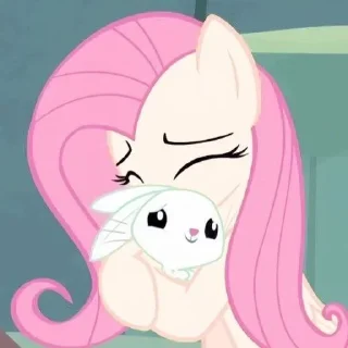 🌟 emoji Fluttershy Telegram sticker 23 of 24