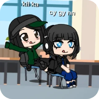 📖 emoji килька+чугун=❤️ Telegram sticker 21 of 22