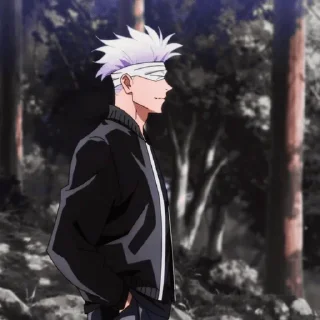 😎 emoji Satoru Gojo Telegram sticker 14 of 120