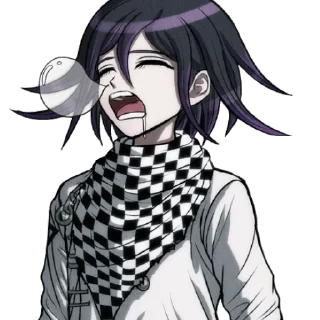 😪 emoji Данганронпа v3 Telegram sticker 9 of 48