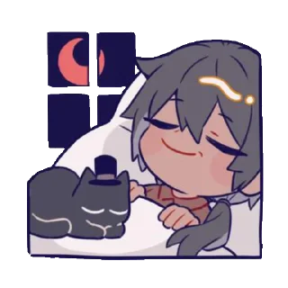 😴 emoji Повелитель тайн Telegram sticker 9 of 16