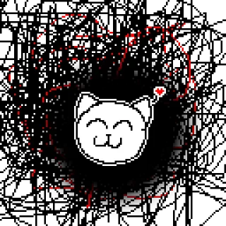 ☺️ emoji The white cat Telegram sticker 10 of 18