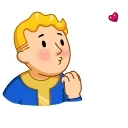 😘 emoji Fallout Telegram sticker 19 of 54