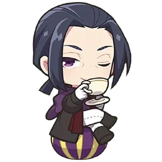 ☕️ emoji Chibi_bsd @ofistikers Telegram sticker 16 of 17