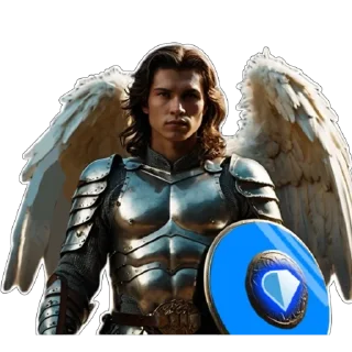 😇 emoji ton-take Telegram sticker 19 of 22
