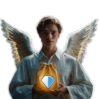😇 emoji ton-take Telegram sticker 8 of 22