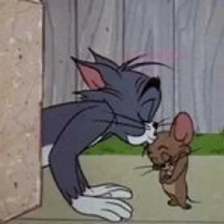 💋 emoji marllis: tom and jerry Telegram sticker 23 of 27